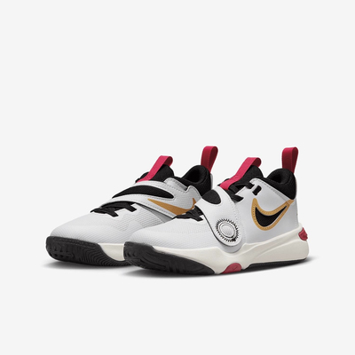 Nike Team Hustle D 11 舒适防滑耐磨低帮儿童篮球鞋DV8994-104