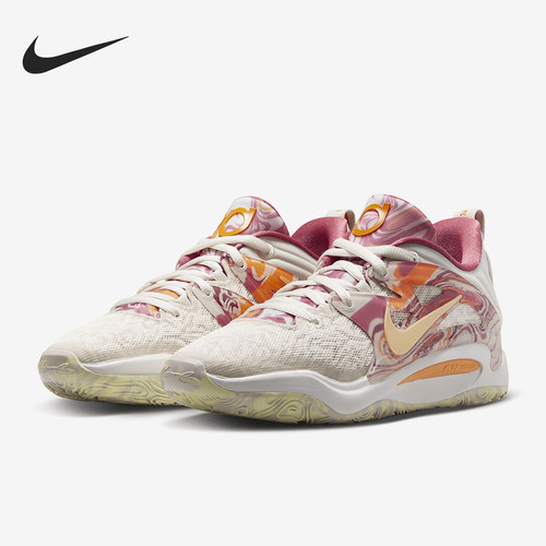 Nike KD 15 EP 时尚百搭低帮实战篮球鞋男女同款 DV1200-100