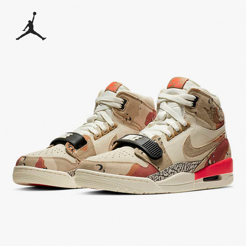 Jordan Legacy 312 防滑减震轻便高帮复古篮球鞋男款 AV3922-126