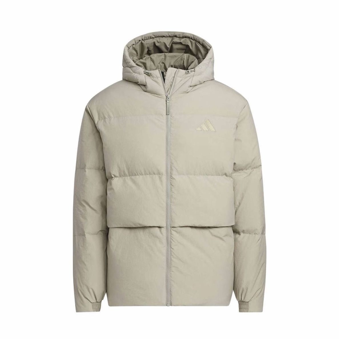 adidas 运动休闲跑步保暖舒适面包羽绒服男款 JM4625