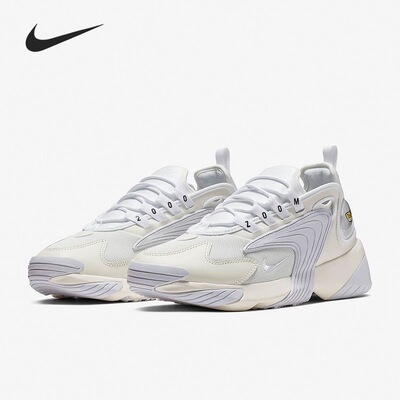 Nike Zoom 2K 减震耐磨透气低帮休闲跑步鞋男女同款 AO0269-100