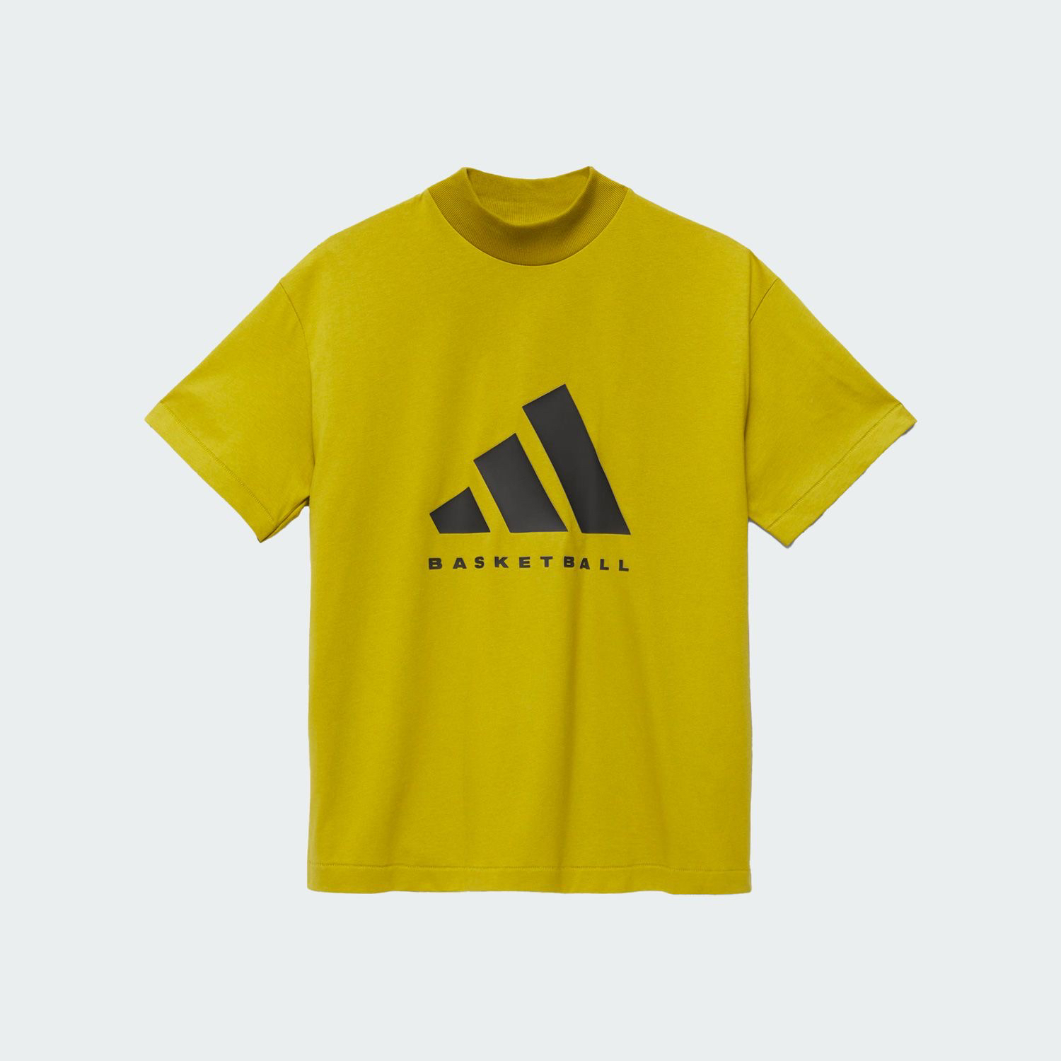Adidas 印花美式复古针织运动宽松短袖T恤男女同款 IR8490