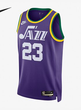 Nike 字母数字印花无袖篮球衣 23-24赛季23号男款 DX8613-547