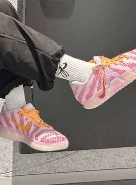 NIKE/耐克正品Ja 3莫兰特3代男子新款情人节实战篮球鞋HF2794-601