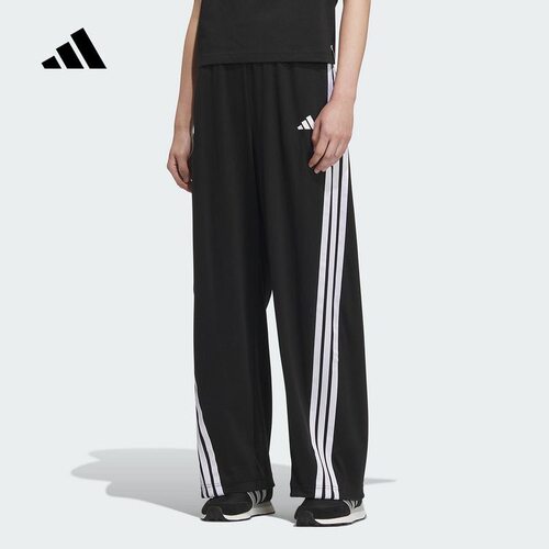 adidas 三条纹运动宽松休闲裤女款 KE5802