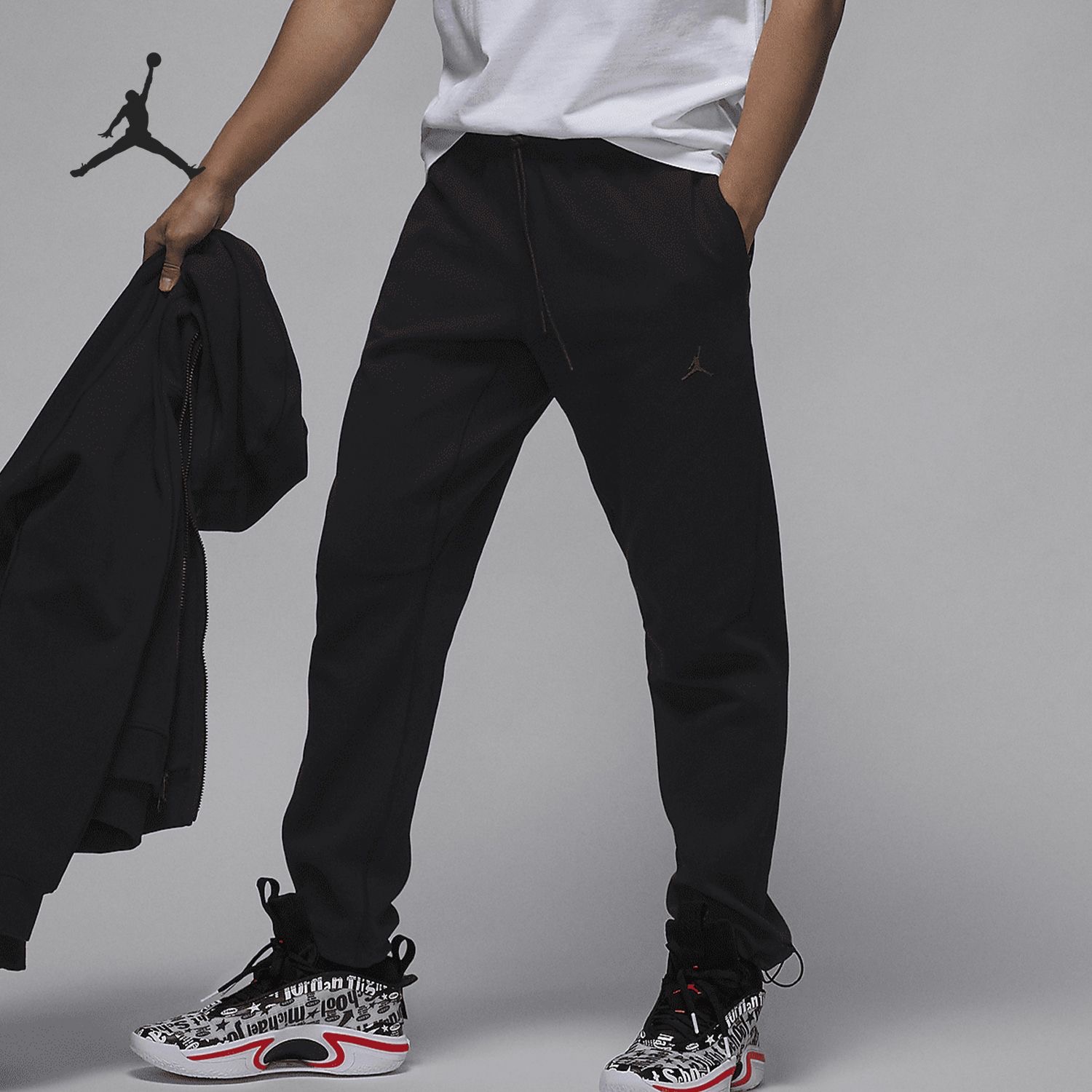 Jordan Dri-FIT Sport 舒适训练运动速干休闲裤男款 FV8605-010