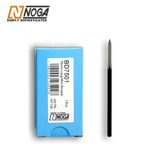 以色列NOGA诺佳修边器BD7501平面轴套刮刀头 D75加长刮刀