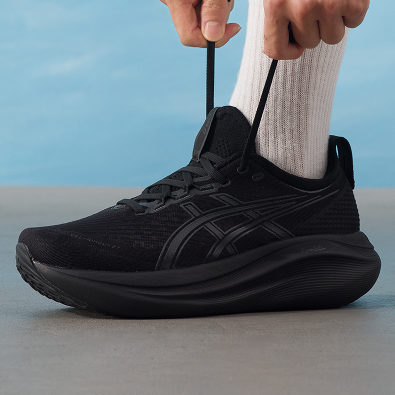 Asics亚瑟士跑步鞋男鞋冬季新款GEL-NIMBUS 27减震透气运动鞋跑鞋