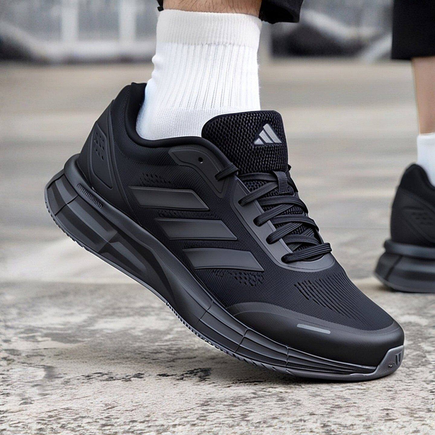 Adidas阿迪达斯官方正品男鞋女鞋2026春新款黑武士跑鞋训练运动鞋