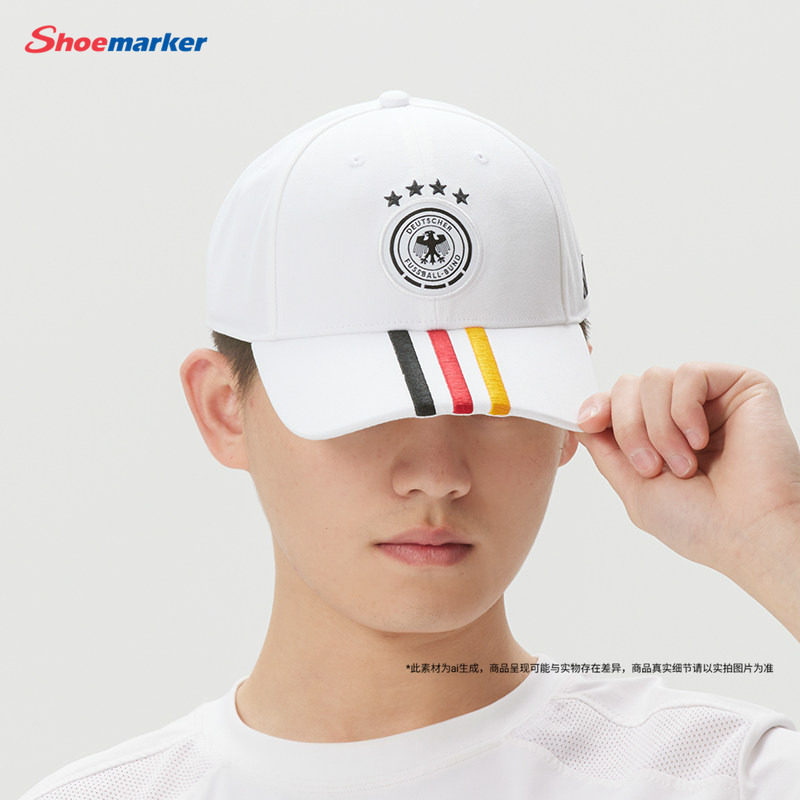 Adidas阿迪达斯运动帽男款2026新款帽子德国队半硬顶透气鸭舌帽图片