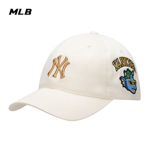 新款 MLB儿童男女帽子2025夏季 旅行运动棒球帽遮阳鸭舌帽7ACPDN14N