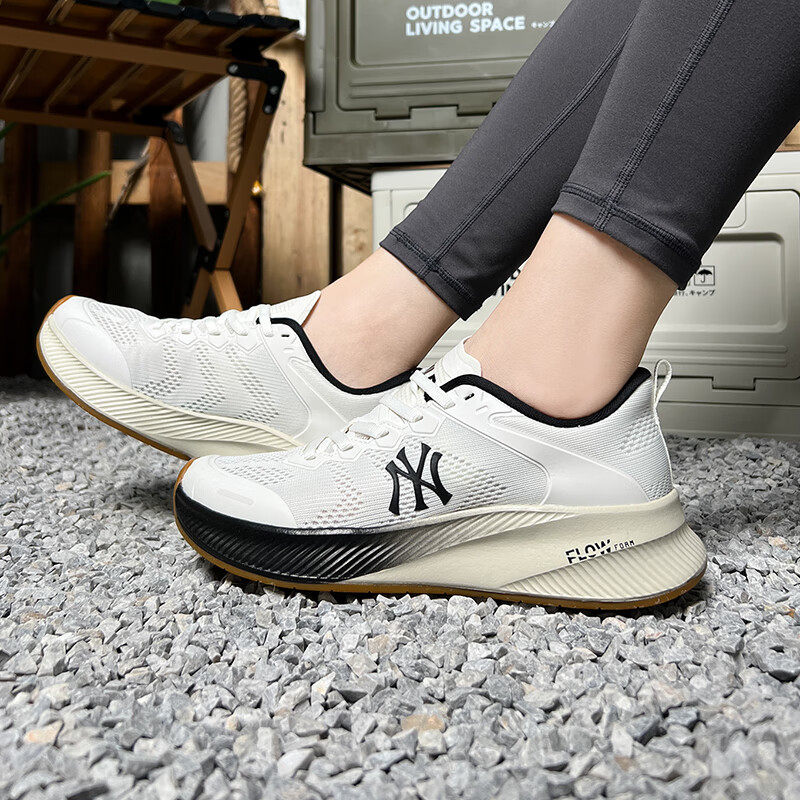 MLB官方情侣网面鞋2025冬季新款男女鞋透气休闲鞋运动鞋3ASHATF3N