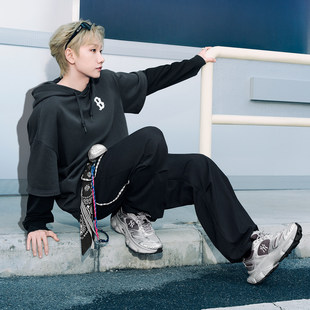 MLB老爹鞋汪苏泷同款男鞋26春季新款赛博复古女鞋情侣休闲运动鞋