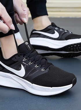 Nike耐克男鞋RUN SWIFT 3跑步鞋2025秋季新款黑色运动鞋子DR2695