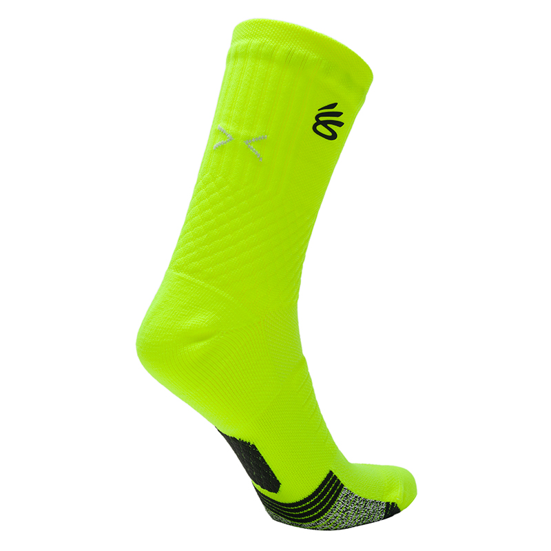 UA安德玛长袜男袜女袜2025新款跑步训练运动针织透气袜子1376231