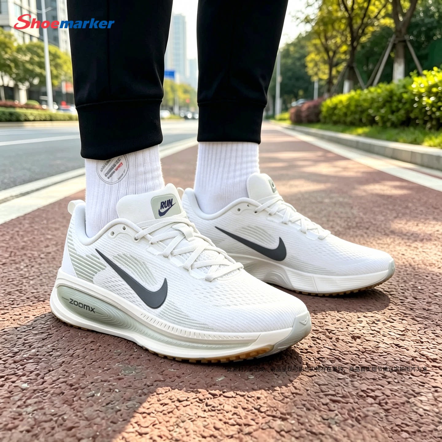 Nike耐克男款缓震跑步鞋新款迈柔图片