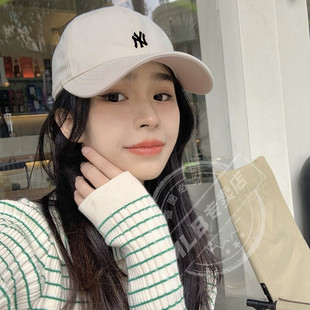 潮流鸭舌帽情侣软顶帽棒球帽 休闲帽时尚 MLB正品 男帽女帽2025新款