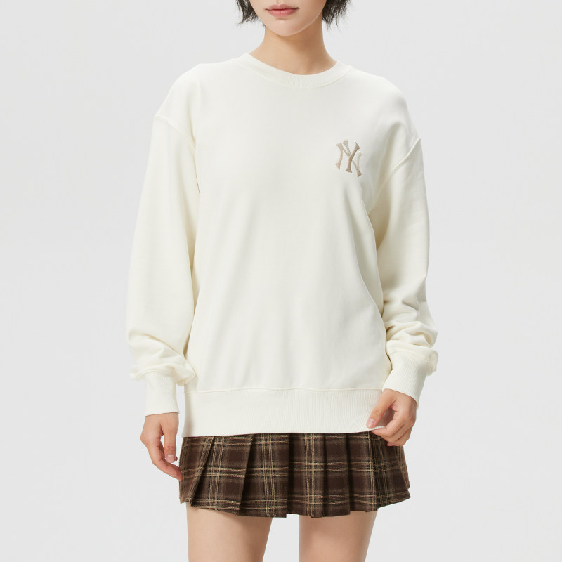 MLB官方NY圆领卫衣男女装2026春季新款运动服休闲套头衫3AMTM0861,运动服/休闲服装,运动卫衣/套头衫,淘宝优惠券,粉丝福利购,淘宝优惠卷