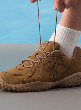 MLB官方男鞋女鞋2025冬季新款德训鞋运动鞋低帮休闲鞋3ASXT015N