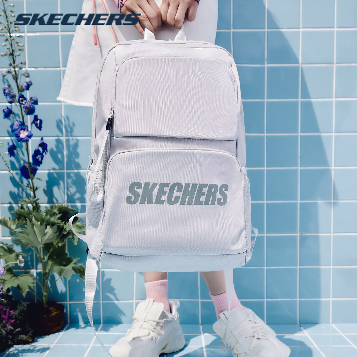 斯凯奇2026新款双肩包官方旗舰男包女包大容量学生书包运动背包,运动包/户外包/配件,双肩背包,淘宝优惠券,粉丝福利购,淘宝优惠卷