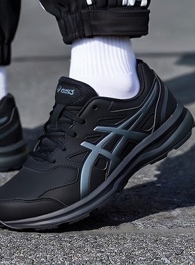 亚瑟士黑武士官方旗店跑步鞋男鞋冬季新款GEL-MISSION3减震运动鞋