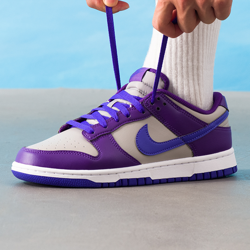 耐克Nike Dunk Low 紫色男女鞋低帮运动休闲复古板鞋HF5441-005