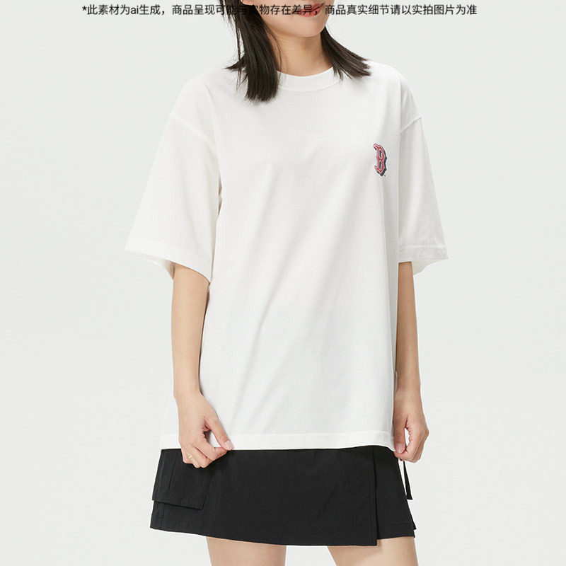 MLB正品男装女装T恤2026夏季新款运动服复古时尚透气休闲情侣短袖图片