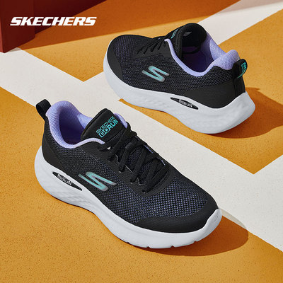 斯凯奇女鞋2025冬季新款官方正品训练运动鞋减震网面透气跑步鞋女