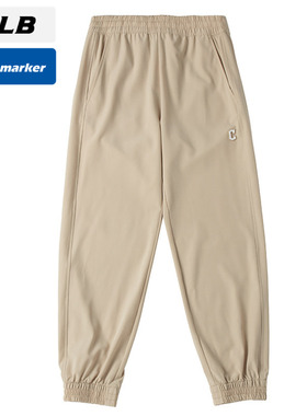 MLB官网长裤男女裤子2025春季新款NY收口卫裤宽松运动裤3AWPB0143