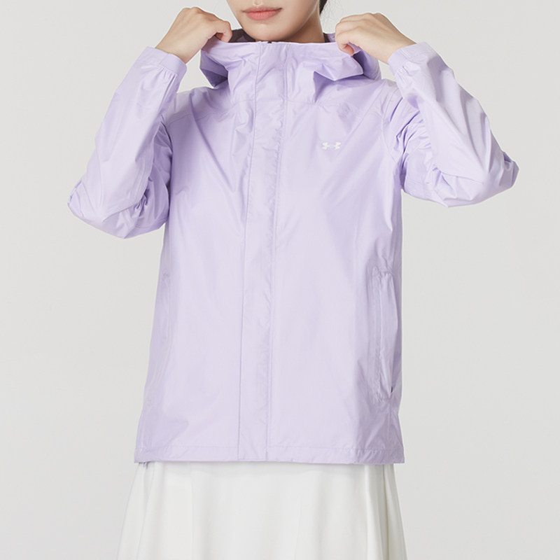 安德玛梭织连帽外套女款2024秋冬晨跑训练服防风健身运动冲锋外套,运动服/休闲服装,运动茄克/外套,淘宝优惠券,粉丝福利购,淘宝优惠卷