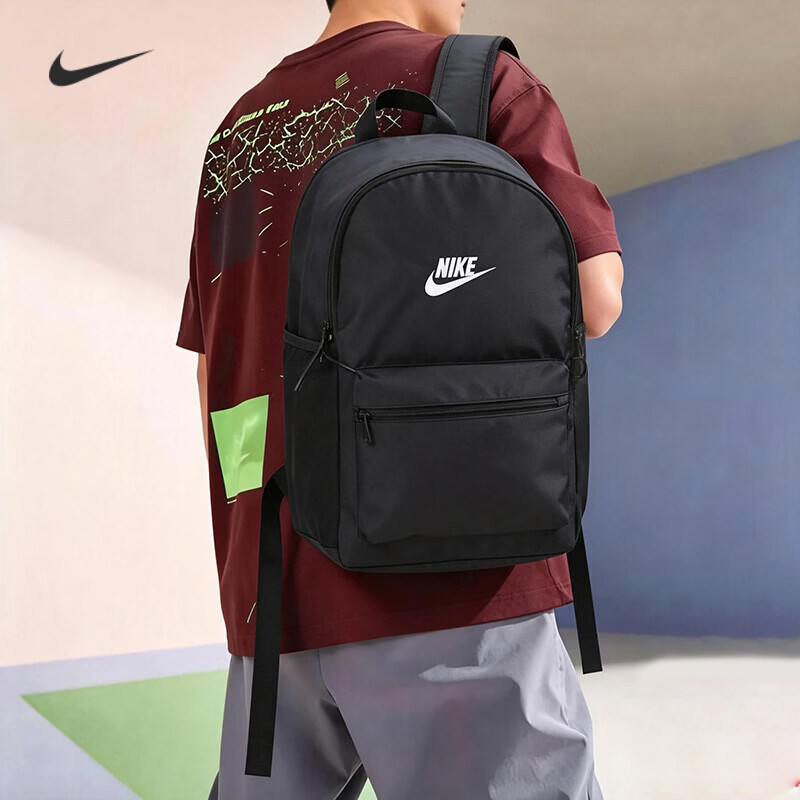 Nike耐克正牌男女书包2026新款运动户外背包出行大容量学生双
