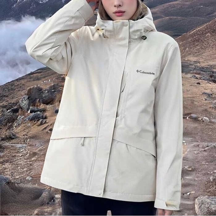 哥伦比亚三合一户外保暖摇粒绒