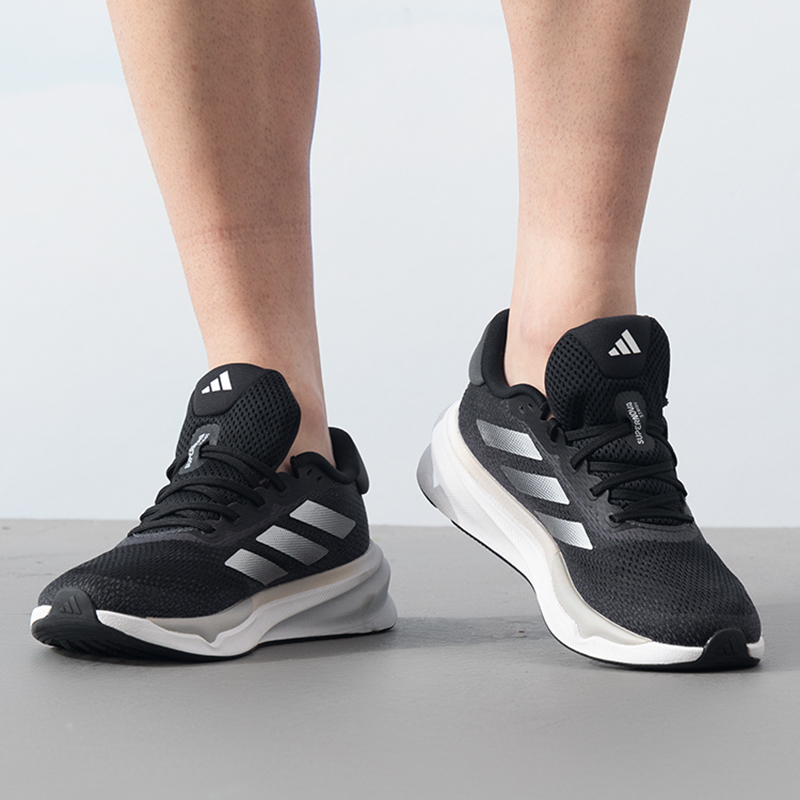 阿迪达斯男鞋2025秋季新款运动鞋网面跑鞋减震透气跑步鞋IG8317