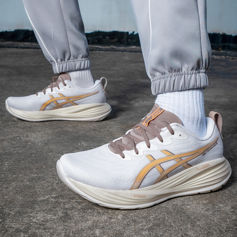 亚瑟士轻便跑步鞋男鞋2025新款GEL-CUMULUS 27缓震跑鞋低帮运动鞋