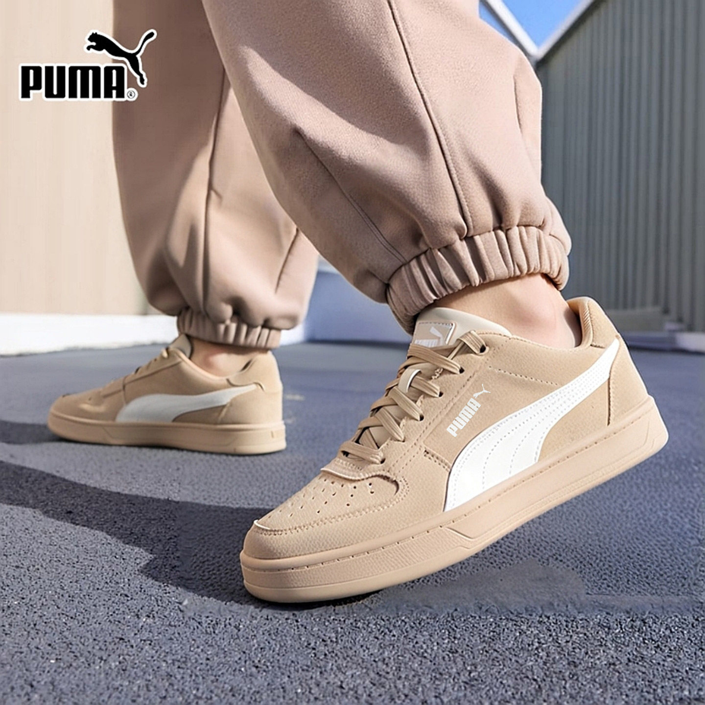 PUMA彪马男鞋女鞋26新款情侣鞋运动鞋男低帮休闲鞋卡其色正品板鞋,运动鞋new,运动休闲鞋,淘宝优惠券,粉丝福利购,淘宝优惠卷