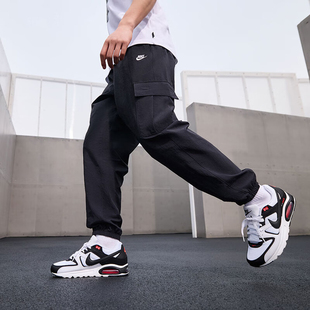 Nike耐克梭织长裤男2025秋季新款工装运动裤休闲宽松束脚裤HJ1991