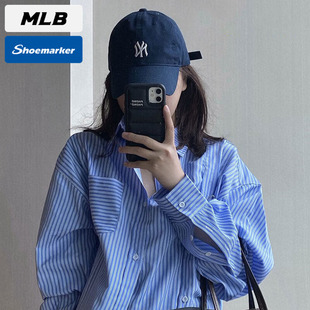 MLB棒球帽男帽女帽2025新款休闲帽运动帽帽子鸭舌帽潮3ACP7701N
