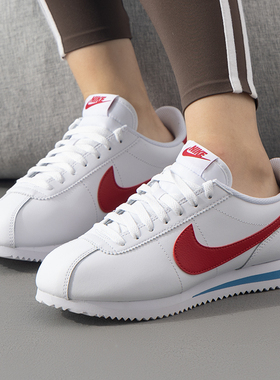Nike耐克女鞋22025新款CORTEZ经典休闲鞋低帮白色运动鞋DN1791