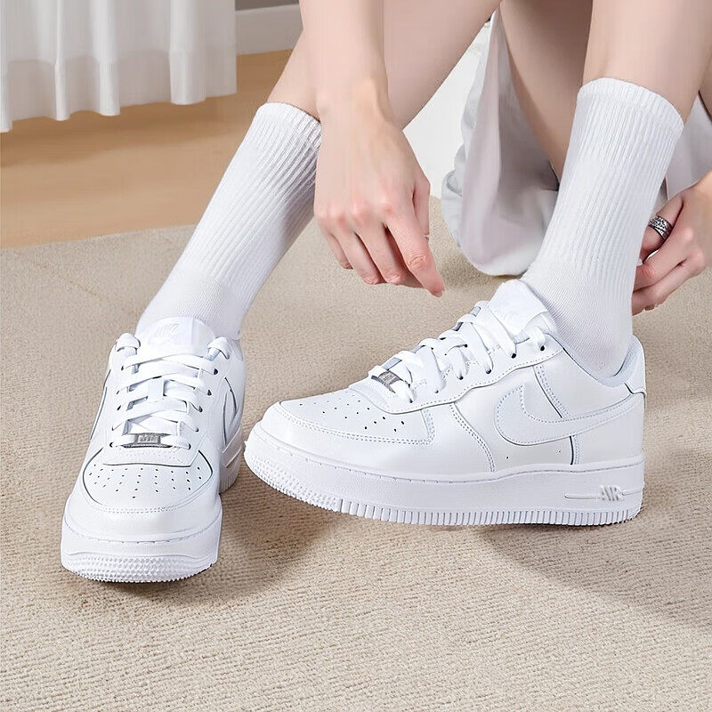 Nike耐克官网正品新款大童鞋轻便厚底板鞋AIR FORCE 1 运动休闲鞋,运动鞋new,运动休闲鞋,淘宝优惠券,粉丝福利购,淘宝优惠卷