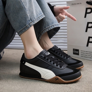 女鞋 25冬季 新款 PUMA彪马BELLA薄底鞋 情侣板鞋 男鞋 运动休闲鞋 T头鞋