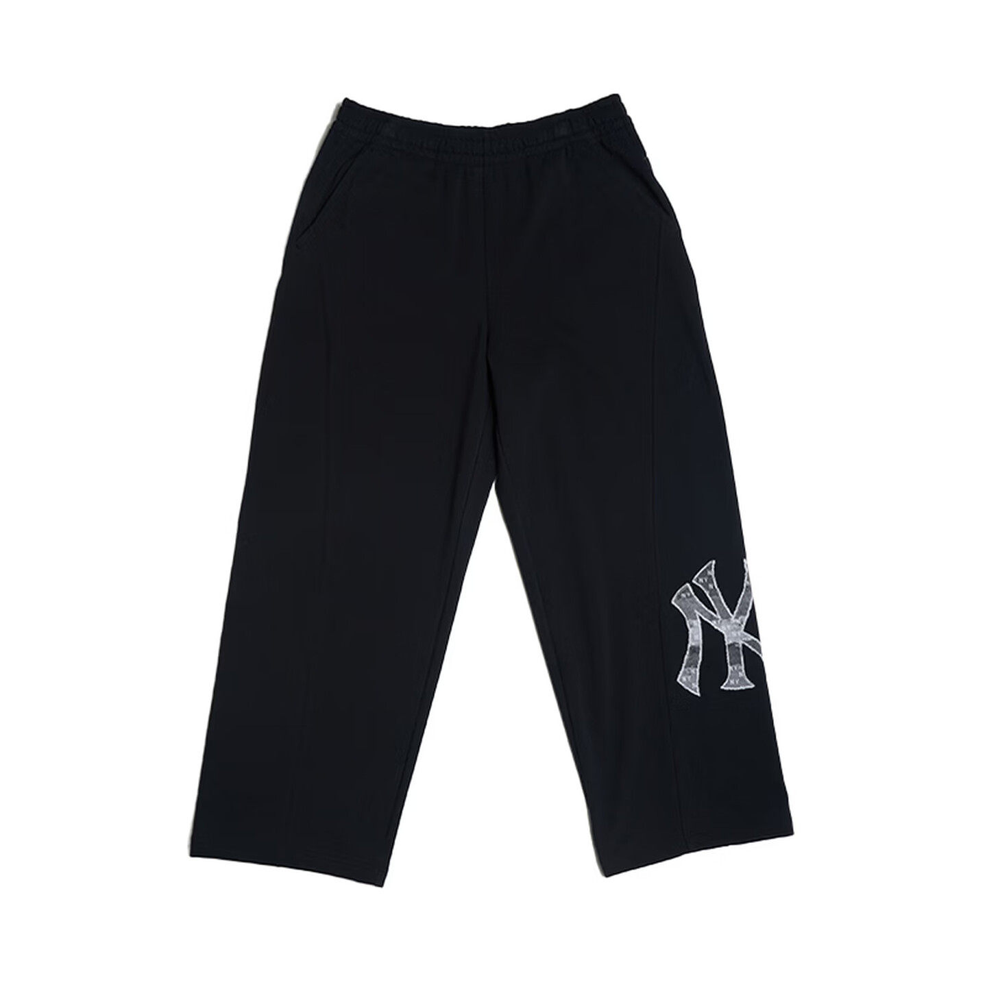MLB官方NY直筒裤子男女裤2026春季新款运动裤休闲长裤3APTM0261