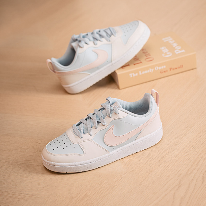耐克官方正品女鞋2026新款粉蓝COURT板鞋男女童运动休闲鞋DV5456,运动鞋new,运动休闲鞋,淘宝优惠券,粉丝福利购,淘宝优惠卷