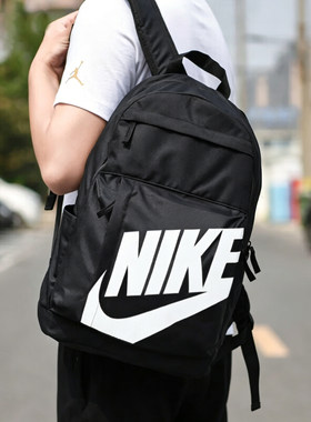 Nike耐克官方双肩包冬季书包收纳拉链口袋拼接网眼训练支撑DD0559