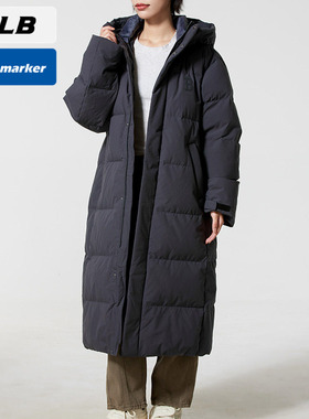 MLB保暖宽松长款羽绒服男女装2025春季新款运动服外套3ADJB3056