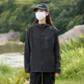 Black/Slim fit/Windproof & water-resistant