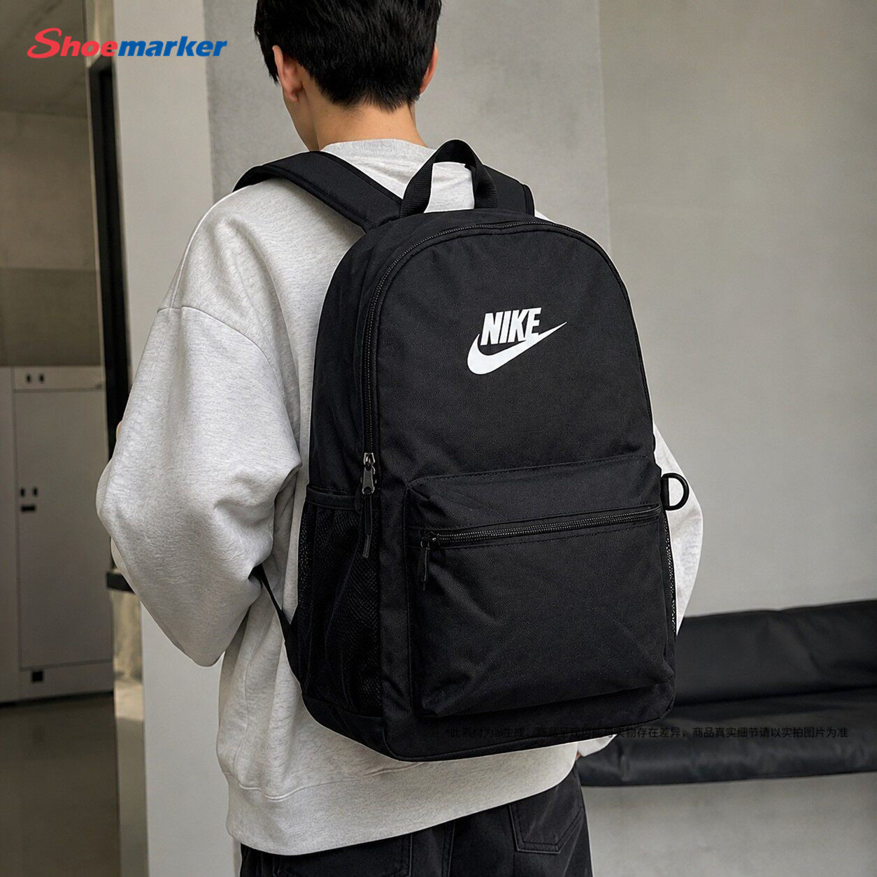 NIKE耐克官方正品新款男女初中生学生书包大容量双肩包旅游旅行包