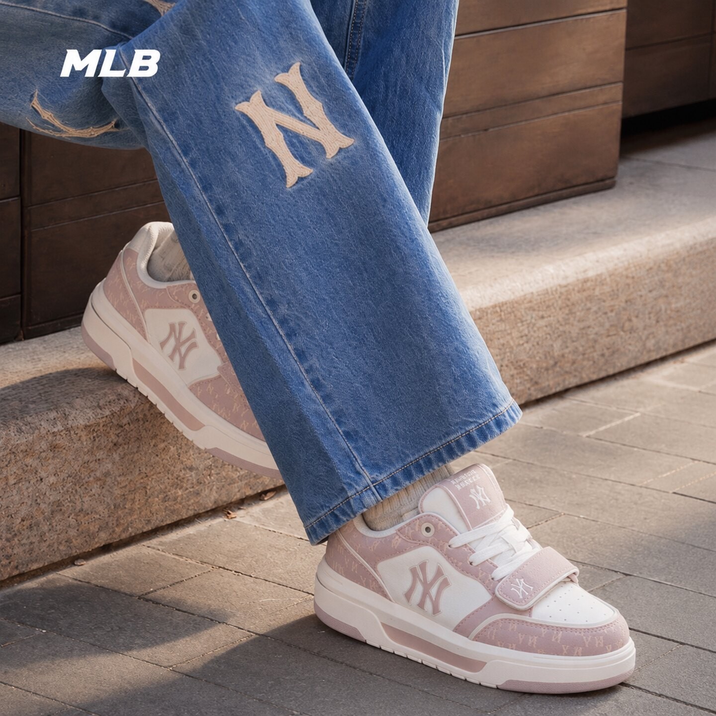 MLB板鞋男鞋女鞋2026新款学长鞋复古厚底运动鞋时尚潮流休闲鞋图片