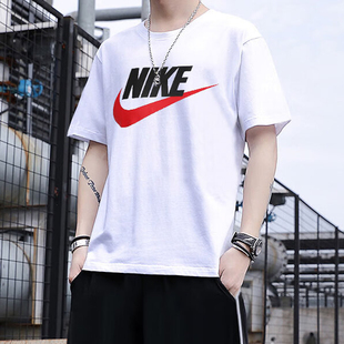 训练跑步半袖 Nike耐克圆领短袖 休闲运动服T恤衫 新款 DX1986 男冬季