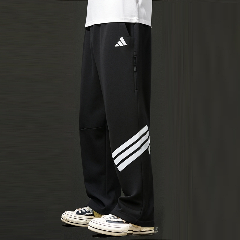 adidas阿迪达斯裤子男裤款运动裤休闲卫裤宽松休闲针织长裤JD4889