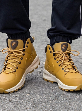 耐克NIKE男鞋 2025秋冬新款Manoa Leather运动潮流轻便高帮休闲鞋